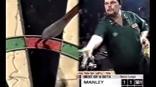 Peter Manley 9 Darter Attempt 2000 World Championships