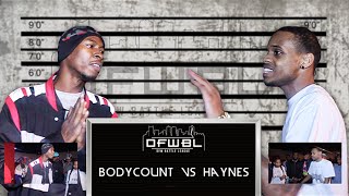 DFW BATTLE LEAGUE: HAYNES VS BODYCOUNT