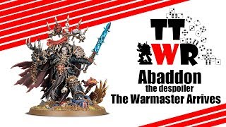 Abaddon the despoiler..... The Warmaster Has Arrived