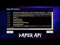 😱| How To Make A Roblox Exploit With Vaper API 🌫️