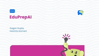 [Demo] AI-Powered Personalized Learning and Assessment Platform | EduPrepAI | The Fifth Elephant