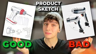 COMO HACER SKETCHES COMO UN DISEÑADOR INDUSTRIAL (no cometas estos errores)