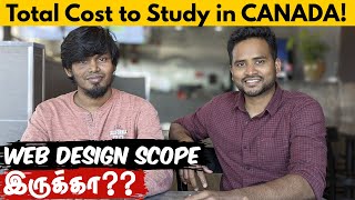 How much does it Cost to Study in Canada for International Students | Canada Tamil