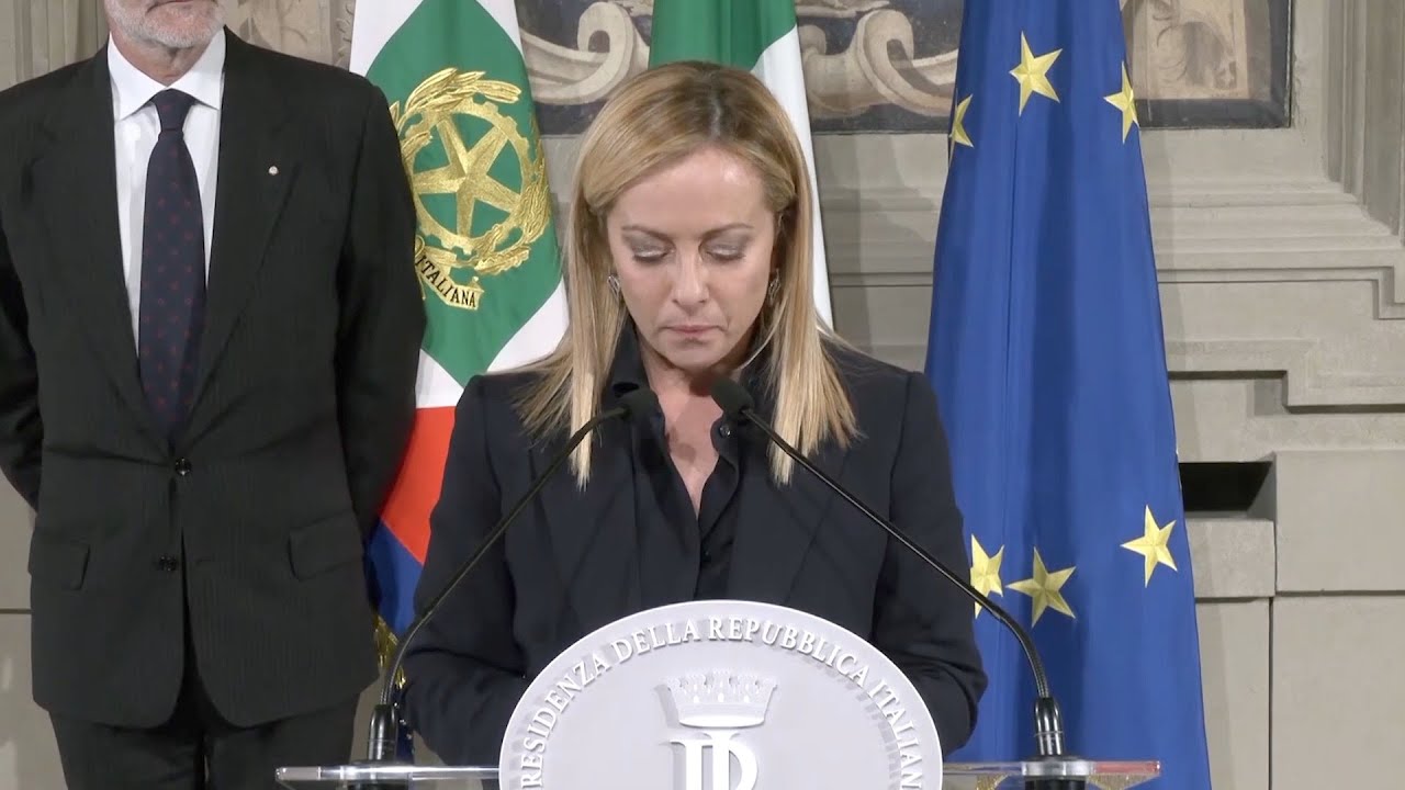 Far-right Leader Giorgia Meloni Becomes Italy's First Woman PM - YouTube