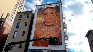 Swarovski | Grand Street Mural