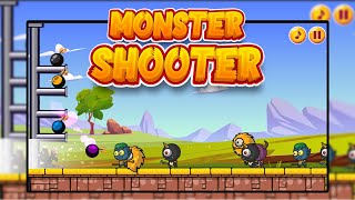 Monster Shooter || Construct 3 Game Template || Source code