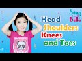 Head Shoulders Knees and Toes With lyrics | Kids Action Songs | Sing with Bella