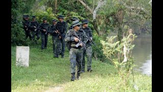 GOF's Tiger Platoon stationed along the Kelantan Thai border