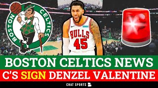 Celtics News ALERT: Boston Celtics SIGN Denzel Valentine | Reaction & Contract Details