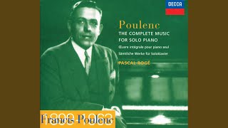 Poulenc: Improvisations 1-10, FP 63: 6. Improvisation in B flat major