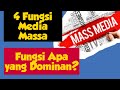 4 Fungsi Media Massa: Apa Saja, dan Apa yang Dominan?