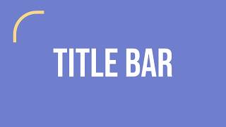 What Is the Title Bar? | Computer Vocabulary (Plain English)