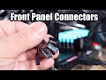 Front Panel Connectors - Where do they go connected