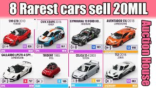 Forza Horizon 5 - 8 Rarest cars you can sell 20mil in Auction House