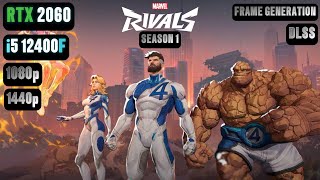 Marvel Rivals Season 1 RTX 2060 FPS TEST | Marvel Rivals RTX 2060 \u0026 i5 12400F Benchmark