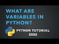 What are variables in Python (Python Tutorial 2022)