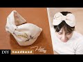 How to make a Super hard HEADBAND | Hand Sewing | FREE Pattern #Tutorial | Floral Embroidery | DIY