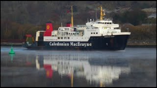 Hebridean Isles ferry last sailing to the Clyde