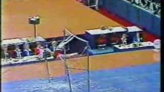 1979 World Championships gymnastics Marcia Frederick bars EF