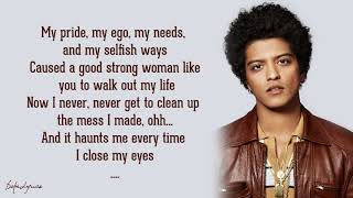 When I Was Your Man   Bruno Mars Lyrics
