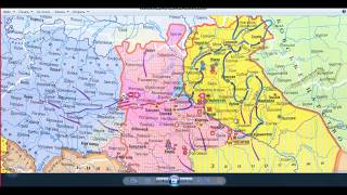 1661 - 1663 - розпад Гетьманщини = Лівобережжя + Правобережжя (2)