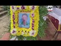 cambodian students coffins transported for funerals