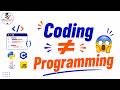 Will AI Replace Coders? | The Difference Between Coding and Programming | Coding vs Programming