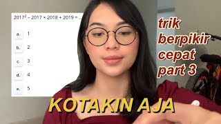 TIPS MENGERJAKAN SOAL TPS UTBK 2021 PART 3