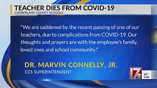 Cumberland County Schools teacher dies from COVID-19