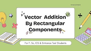 Vector Addition By Rectangular Components || Vector & Equilibrium || Part 02 of 05