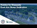 Habitat for Humanity Dedicates 8 New Homes in Akron