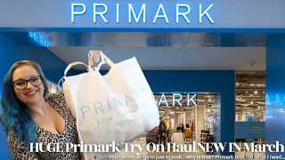 HUGE Primark Try On Haul|NEW IN March