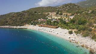 A beautiful bay and beach in Antalya Kas - Hidayet bay and beach