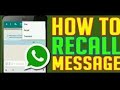 How To Unsend / Recall Delete WhatsApp Sent Message 2018 ||By-Jsm Trickz||