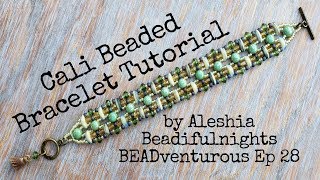 Cali Beaded Bracelet Tutorial | BEADventurous Ep 28