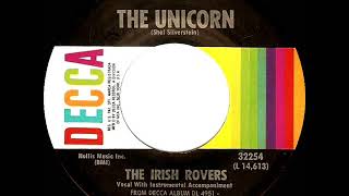 1968 HITS ARCHIVE: The Unicorn - Irish Rovers (mono 45)