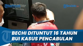 Mas Bechi Peluk Istri Sebelum Masuk ke Mobil Tahanan Seusai Dituntut 16 Tahun Bui Kasus Pencabulan