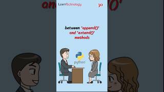 Append and Extend methods in Python? #30 #python #interview #pythonprogramming #pythontutorial