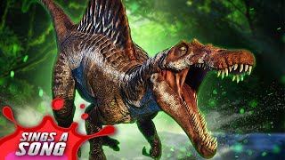 Spinosaurus Sings A Song (Jurassic Park + World Dinosaur Parody Rap)