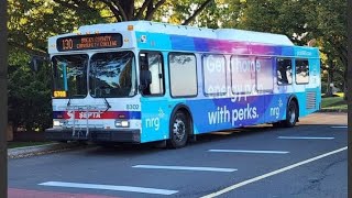 (Retired) Septa DE40LF 8302 on Rt 127 to Trenton TC