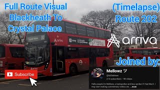 FRV | Route 202 | Arriva E400MMC | Blackheath Village to Crystal Palace | SK20BGF HT4 | (31/12/24)