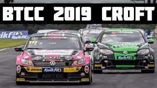 BTCC 2019 Croft | A Day in The Life of A BTCC Driver