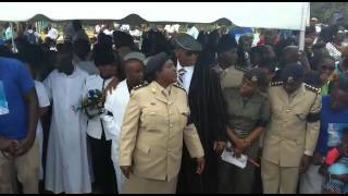 Gun drops from girl at funeral in Barbados