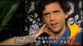 Mika interview on  belgium TV MNM (with Korean Sub) .avi