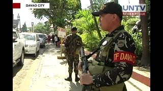 Davao City prepares for maximum deployment of security force for the rally tomorrow