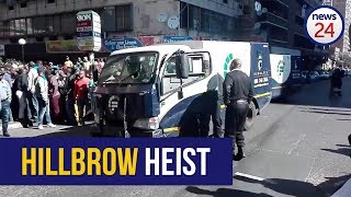 WATCH: Cop shot dead, two guards wounded in Hillbrow heist