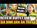 Review BUFFET GIÁ RẺ 69K nhưng ĂN THẢ GA ở quận Bình Thạnh Sài Gòn | 3 Phút Ăn Chơi