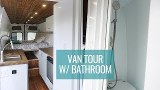 VAN TOUR | 2018 4x4 Sprinter Van Conversion with Full Bathroom
