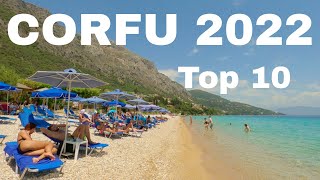Top 10 best places to visit in Corfu Greece 2022 | What to do and attractions