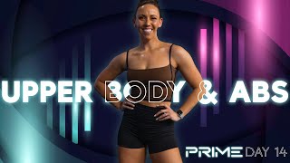 40 Minute Standing Upper Body Abs Workout | PRIME - Day 14